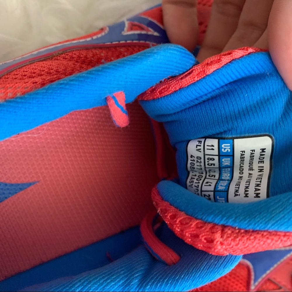 Mizuno Wave Rider 20 Trail Running Shoes Pink Blue - Picture 5 of 8